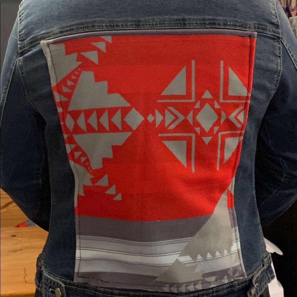 Custom denim jacket